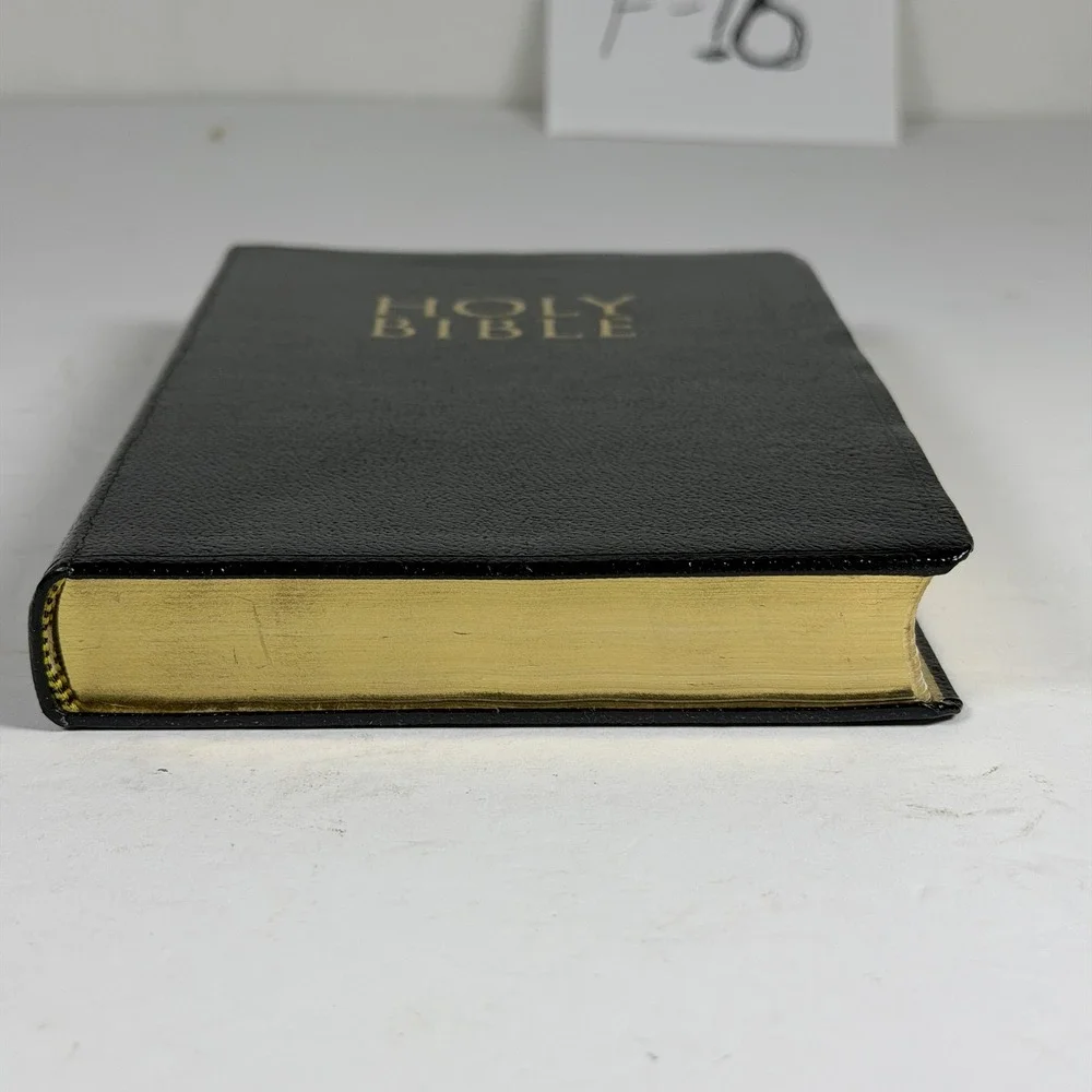 Zondervan KJV Reference Bible Bonded Leather Red Letter Edition F-16